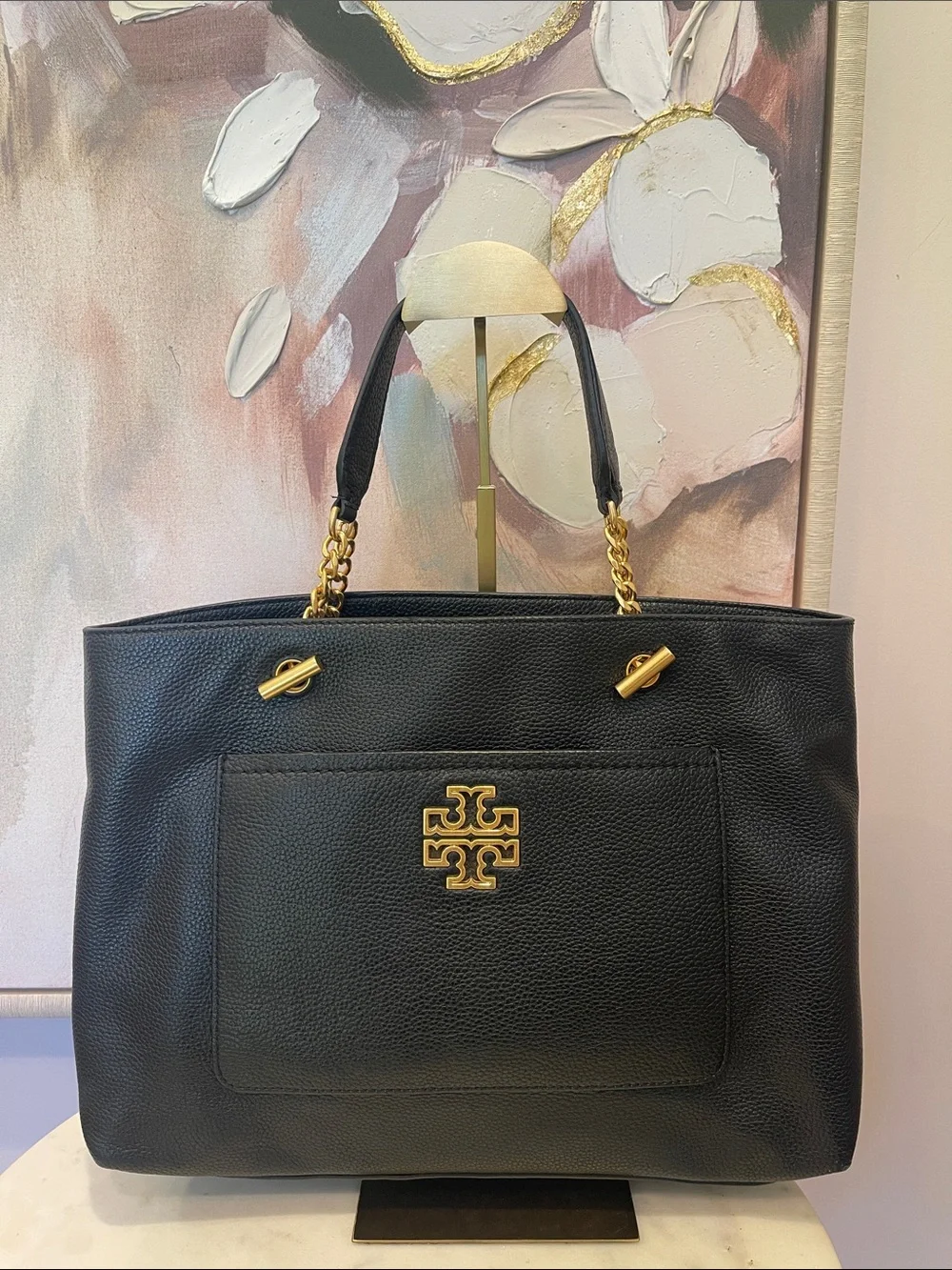 Tory Burch Britten Tote with Crossbody Strap